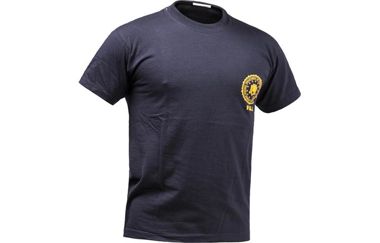  Tshirt blu da bambino FBI 12-13anni 