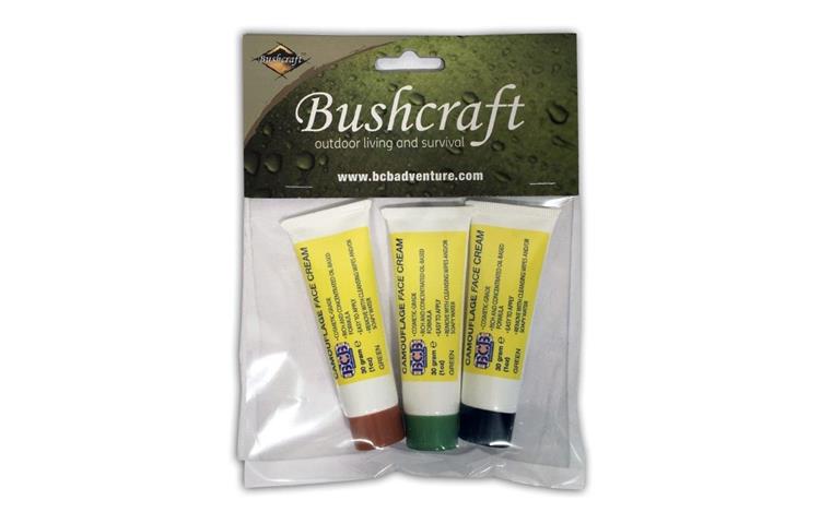 BCB Set Tre Pezzi di Crema per Camuffamento BCB