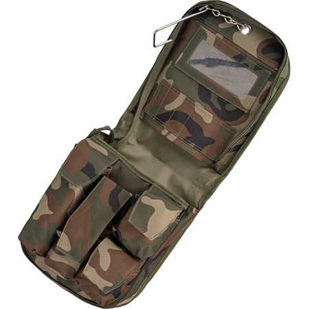 Military Beauty Case Woodland  in Equipaggiamento