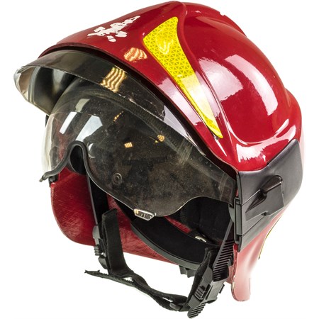 Casco Protettivo Vigili Del Fuoco Sicor Italia Rosso  in Equipaggiamento